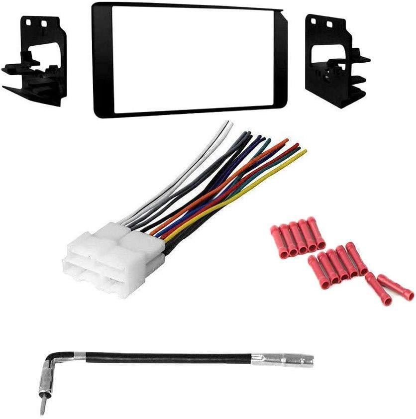 in Dash Mounting Kit Harness 4 Item 1999 GMC Yukon CACHÉ KIT821 Bundle with Car Stereo Installation Kit for 1995 Antenna Adapter for Double Din Radio Receivers 