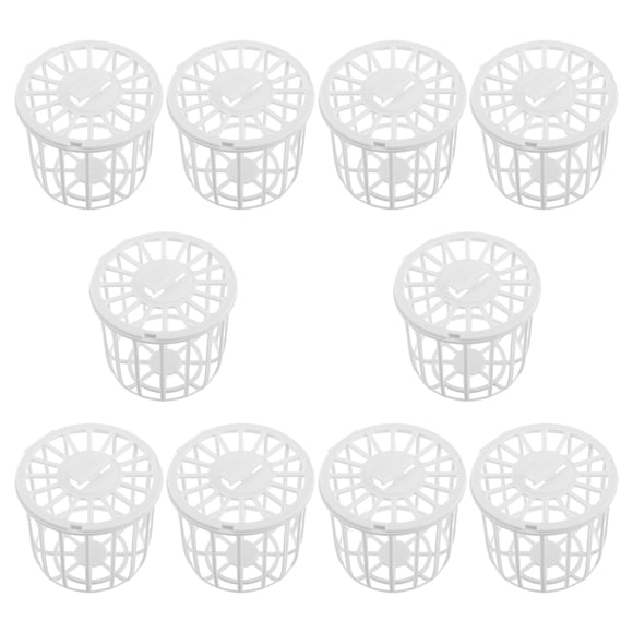 BRIGHTFUFU 10Ud Nido De Plástico Para Cría De Pájaros Canarios Y Jilgueros Con Fácil Montaje Y Observación