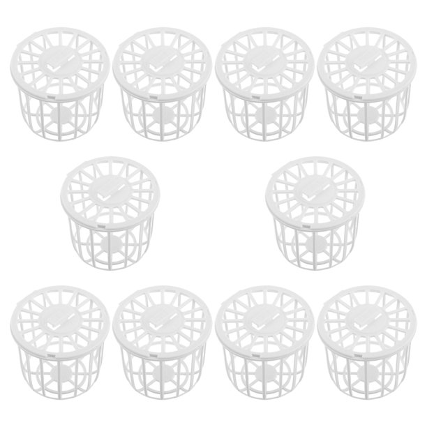 BRIGHTFUFU 10Ud Nido De Plástico Para Cría De Pájaros Canarios Y Jilgueros Con Fácil Montaje Y Observación