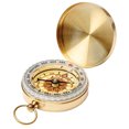 thumbnail image 3 of Yuarrent Clamshell with Luminous Watch Outdoor Camping Hiking Tool Measuring Indicator Direction Accurate Ruler Metal Backpacking carpas, 3 of 6