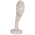 thumbnail image 2 of Estatua de arte facial, personajes abstractos, máscara, artesanías, resina, adornos hechos a mano, escultura, 2 of 14