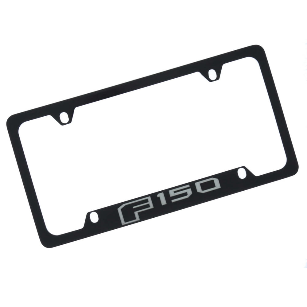Ford F150 License Plate Frame (Black) - Walmart.com - Walmart.com