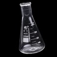 thumbnail image 4 of Accesorio de cristalería de laboratorio de tapón de vidrio de matraz de borosilicato de 50 ml -250 ml 250ml Sunnimix Frasco cónico graduado, 4 of 8