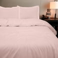 thumbnail image 2 of Royale Linens Pink Duvet Cover Twin Size -Twin Duvet Cover Set - 2 Piece Double Brushed Twin Duvet Cover with Zipper Closure, 1 Duvet Cover 68x90 inches and 1 Pillow Sham (Twin, Pink), 2 of 9