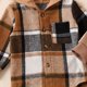 thumbnail image 5 of Gibobby Conjunto de ropa de bebé Conjunto de ropa de 2 piezas para niños y niñas de invierno de manga larga con estampado a cuadros(Marrón, 6-12 Meses), 5 of 5
