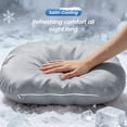 thumbnail image 4 of COOKCOK Ergonomic Cervical Memory Foam Pillow for Neck Pain Relief, Cooling Shell Cloud Bed Pillow for Side Back Sleepers, Grey, 4 of 7