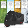 thumbnail image 3 of Motorcycle Cover For Honda Cb1000r Cb 1000r 1000 R Cb1000 R, Oxford Fabric Motorcycle Cover Outdoor Waterproof Dustproof Uv Protection, Xl Xl Normal., 3 of 5