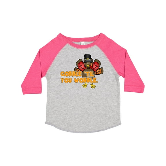 Inktastic Gobble Til' You Wobble Boys or Girls Toddler T-Shirt
