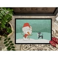 thumbnail image 3 of Carolines Treasures CK2080JMAT Black Chihuahua Snowman Christmas Door Mat Indoor Rug or Outdoor Welcome Mat 24x36, 3 of 4