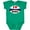 Kelly Green, variant on Inktastic I Love Rugby Sports Ball Boys or Girls Baby Bodysuit