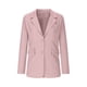 thumbnail image 4 of Blazer informal de negocios para mujer, chaqueta de trabajo de manga larga con abertura frontal y hombreras, moda de otoño 2024, 4 of 8