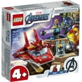 thumbnail image 5 of LEGO Marvel Avengers Iron Man vs. Thanos 76170 Fun Collectible Superhero Building Toy (103 Pieces), 5 of 8