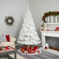 thumbnail image 6 of 8ft. White Artificial Christmas Tree with 1500 Bendable Branches, 6 of 6