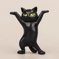 thumbnail image 4 of Paquete de 2 a 10 Gatos Bonitos , Decorativa, Decoración de Escultura de , Color Negro 10 piezas Sunnimix Escultura de estatua de gato, 4 of 7