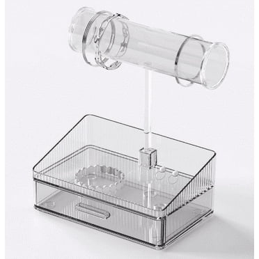 Premium Bracelet and Bangle Jewelry Tree Organizer with Drawer