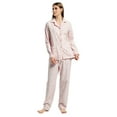 thumbnail image 5 of GLOBAL Womens Flannel Cotton Pajama Set Long PJs Flannel Loungewear Sleepwear,Size S-3XL, 5 of 5
