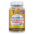 thumbnail image 6 of Sunshine Naturals Cod Liver Oil Dietary Supplement, 200 Softgels, 3 Pack, 6 of 6