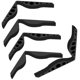 thumbnail image 2 of Paquete de 5 almohadillas nasales antivaho de silicona para clips nasales antivaho de silicona reutilizables que evitan que las gafas se empañen, admiten un mayor espacio para resp, 2 of 4