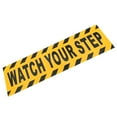 thumbnail image 5 of FRCOLOR Watch Your Step Floor Stickers Anti Slip Warning Decals Black Yellow Anti Slip Tape For Workplace Safety Wet Floor Caution, 5 of 8