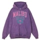 thumbnail image 5 of Sudadera con capucha retro desgastada con estampado de Malibu Beach 73 Usa City para hombre, ropa cálida y suave, sudadera holgada a la moda, sudadera 100 % algodón, 5 of 5