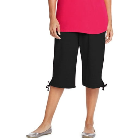 Just My Size - by Hanes Women's Plus-Size French Terry Capris - Walmart.com