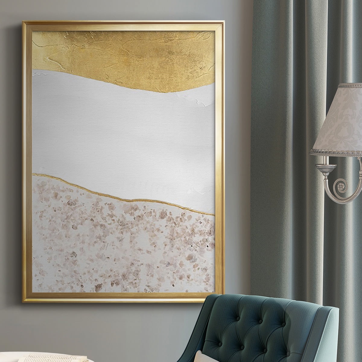 Whitestone I Premium Framed Print, in Gold, Black, or Silver - Ready to Hang