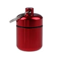 thumbnail image 1 of maskred 1/2/3/5 Mini Pills Box Aluminum Alloy Keyring Bottle Backpacking Personal Tablet Adults Kids Elderly Waterproof Sealed Container Red 3PCS, 1 of 6
