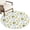 White, Yellow, Green, variant on Washable Round Rugs 3ft Summer Lemon Circle Rug Non-Slip Soft Non-Shedding Low-Profile Rustic Fruits Leaves Pastoral Flower Plants Small Area Rug Carpet for Living Room Bedroom Dining Room Home Decor