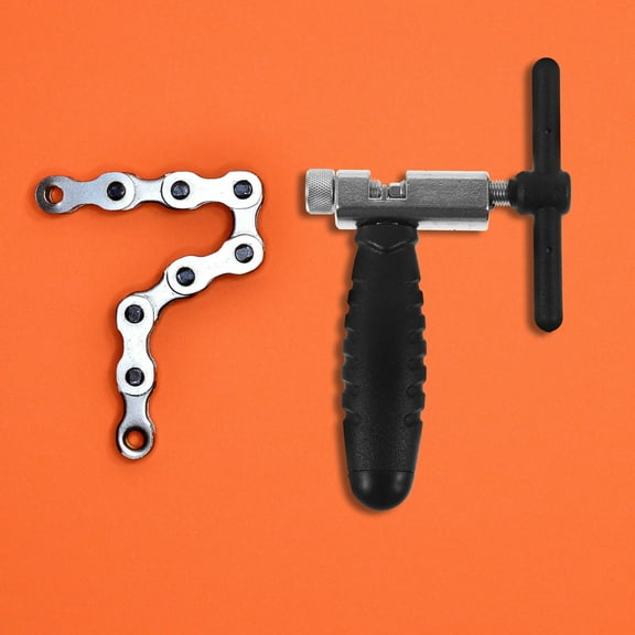 DEEPCRAFF Chain Breaker 1Pack 45 Steel for Bike Chain Link Splitting and Removal