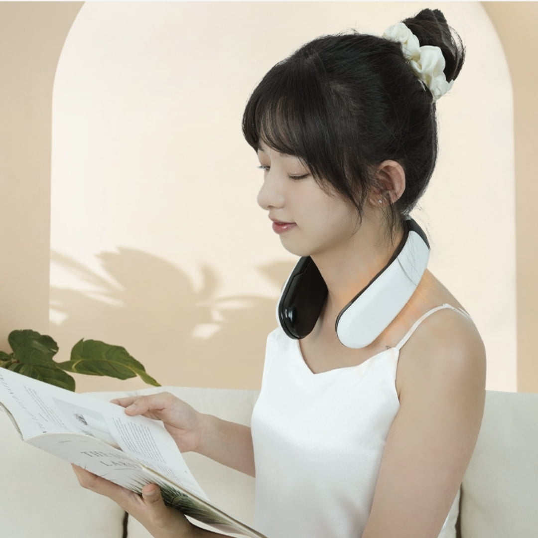 Neck Massager with Heat - Portable Heated Cervical Massager