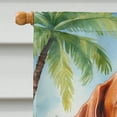 thumbnail image 3 of Vizsla Luau House Flag, 3 of 7