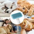 thumbnail image 6 of Pluokvzr Pet Massage Brush Self Cleaning Slicker Dog Cat Grooming Puppy Pet Supplies Dog Brush Cat Nail Clipper Pet Grooming Brush for Dogs and Cats with Short to Long Hair, 6 of 7