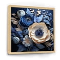 thumbnail image 2 of Designart "Gathered Petal Elegance I" Ranunculus Floater Framed Wall Art Prints, 2 of 5