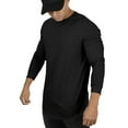 thumbnail image 6 of sageysalite Long Sleeve Tops for Men Casual Base Layer Crew Neck Pullover Basic Solid Color Lightweight Breathable Athletic Tops, 6 of 8