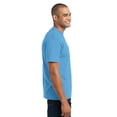 thumbnail image 3 of Port & Company - Core Blend Pocket Tee. PC55P - XL Aquatic Blue, 3 of 6