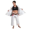 thumbnail image 3 of Fighter BJJ Gi Koi Uniform - white, BJJW-02, 3 of 3
