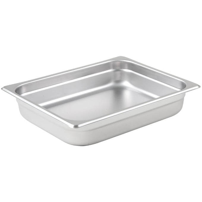 Choice 4070229 Half Size Anti-Jam Stainless Steel Pan for sale online 