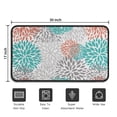 thumbnail image 5 of Orange Floral and Petal Pattern Door Rugs,Washable Non Slip Door Mats Indoor,Decorative Door Mats,Entry Mat Indoor for Entrance,Bedroom,Kitchen,Bathroom,30"x17", 5 of 6