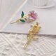 thumbnail image 4 of Horquilla Retro Francesa Colorida Suave De Flores De Super Hadas Accesorios Para El Cabello Para Niñas, 4 of 4