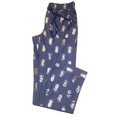 thumbnail image 1 of Victoria's Secret Women's Flannel Pajama Lounge Pants (Navy/Silver Pineapple, X-Small), 1 of 1