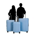 thumbnail image 6 of btL 28-inch Checked Expandable Hardside Upright Luggage With 360 Spinner Wheels and Divider Pockets, Blue Shadow, 6 of 15