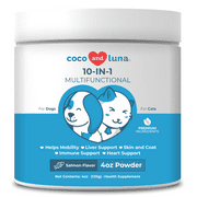 Coco and Luna 10 in 1 for Dogs and Cats - Multivitamin Powder 4oz (120g)