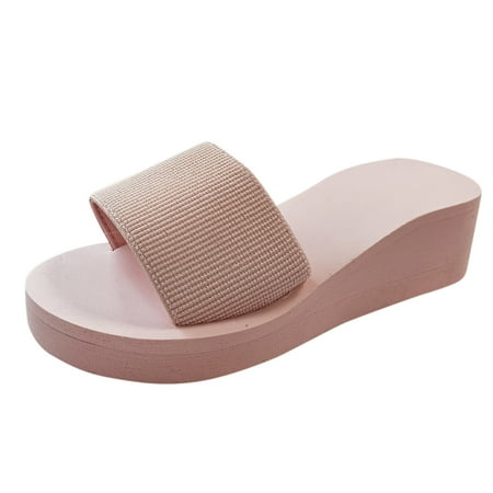 

Women s Slippers Size 8 Slippers Sandals Beach Shoes Causal Bohemian For Women Wedges Ladies Slippers Women s slipper On Indoor Outdoor House Shoes