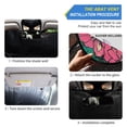 thumbnail image 2 of ALAZA Tropical Flowers-t2 Windshield Sun Shade Car Foldable Sun Visor Block UV Rays Protector 57"x31.5", 2 of 8