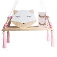 thumbnail image 1 of Pared Estilo Ins, Estante Decorativo Para Niños, Colgante Con Cuerda Y Tablero De Madera, Dormitorio De Princesa Methold HA039705-02, 1 of 5