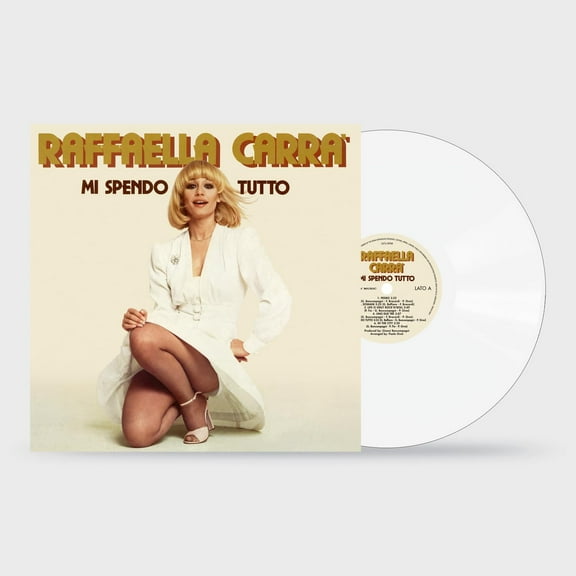 Raffaella Carra Mi Spendo Tutto - White (Vinyl Record)