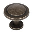 thumbnail image 7 of YIHATA  1-1/4" (31mm) Zinc Alloy Cabinet Knob, Antique Bronze, 12 Pack, 7 of 7