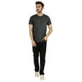 thumbnail image 5 of Inkmeso Solid Short Sleeve Crewneck T-ShirtForMens Lightweight EverydayShirtsW/ Patch Pocket, 5 of 7