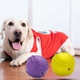 thumbnail image 4 of Walbest Squeaky Dog Toy Ball Reliable Rubber Squeaker Fun Interactive Toys Puppy Chew Toys Beach Outdoor Dog Ball for Large and Small Dog (Tennis Shape), 4 of 7