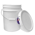 thumbnail image 1 of Cubeta ePackageSupply de 19 litros, blanca con tapa hermética, apta para uso alimentario, 1 of 7